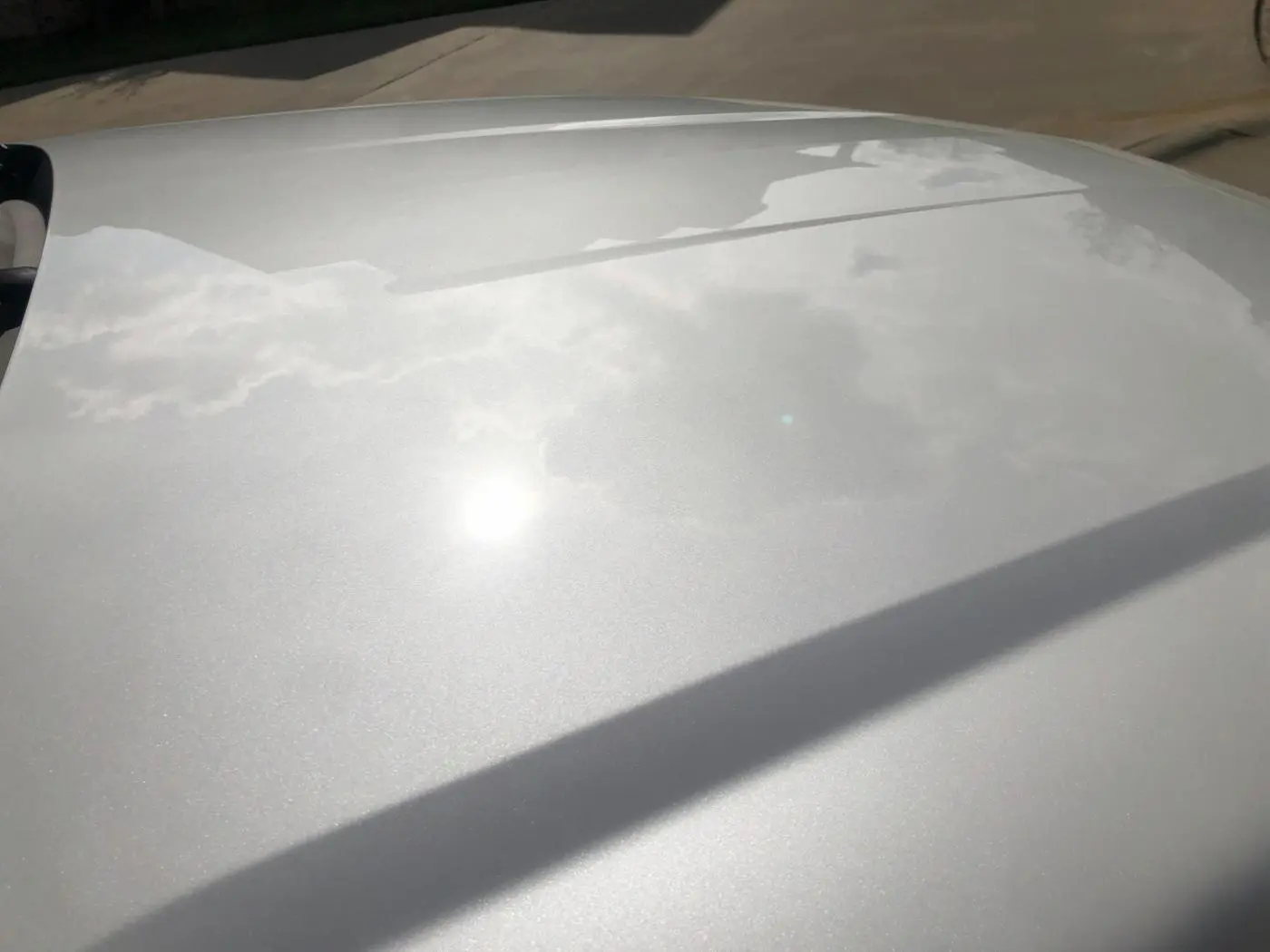 White Cadillac Escalade detailed by Derrick's Details in Austin, photo 3 of 12