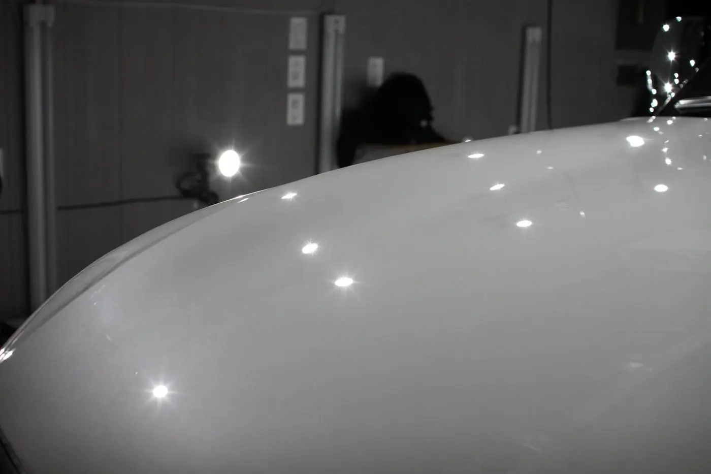 White Infiniti QX80 detailed by Derrick's Details in Austin, photo 7 of 18