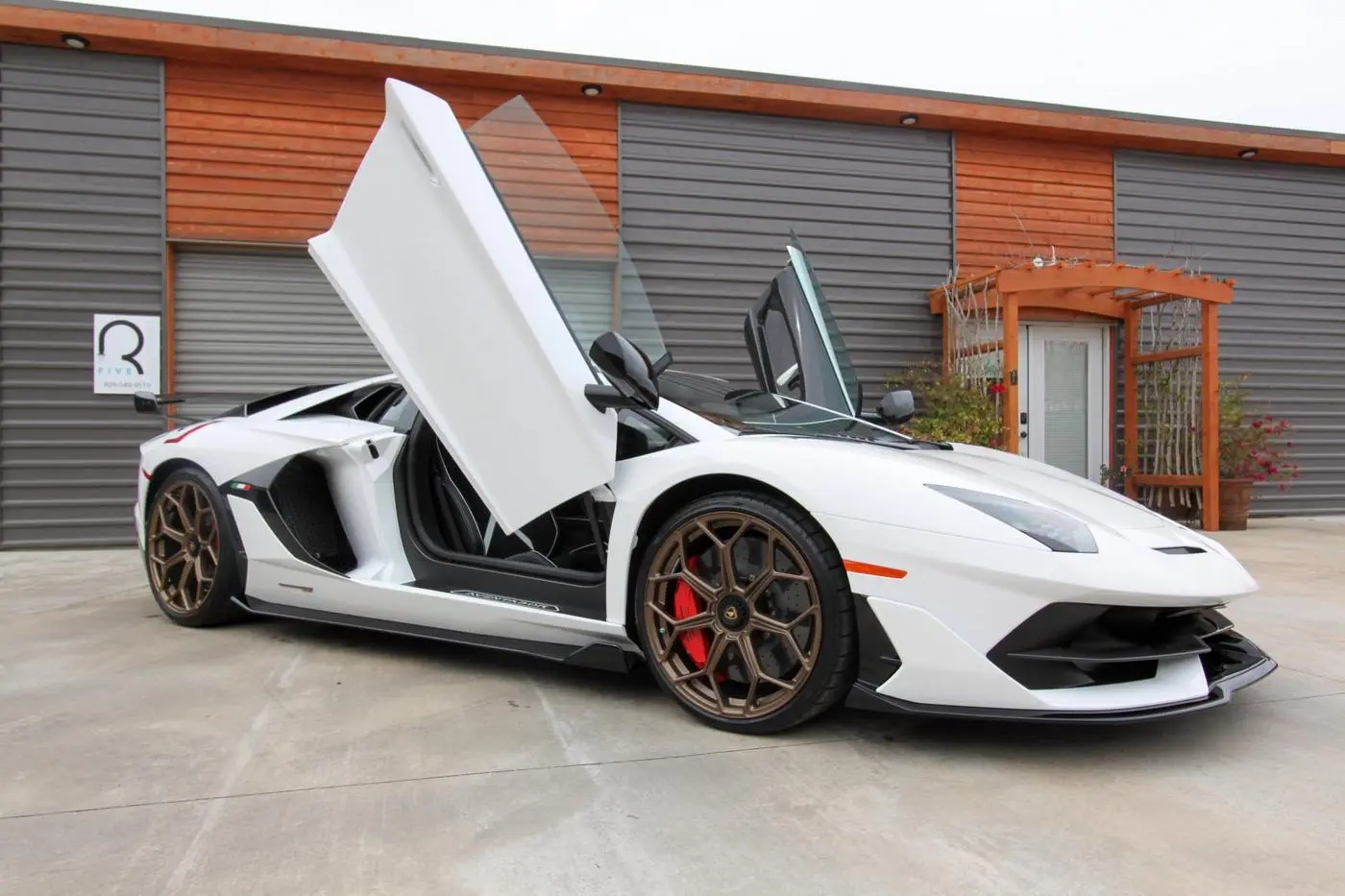 White Lamborghini Aventador SVJ detailed by Derrick's Details in Austin, photo 5 of 16
