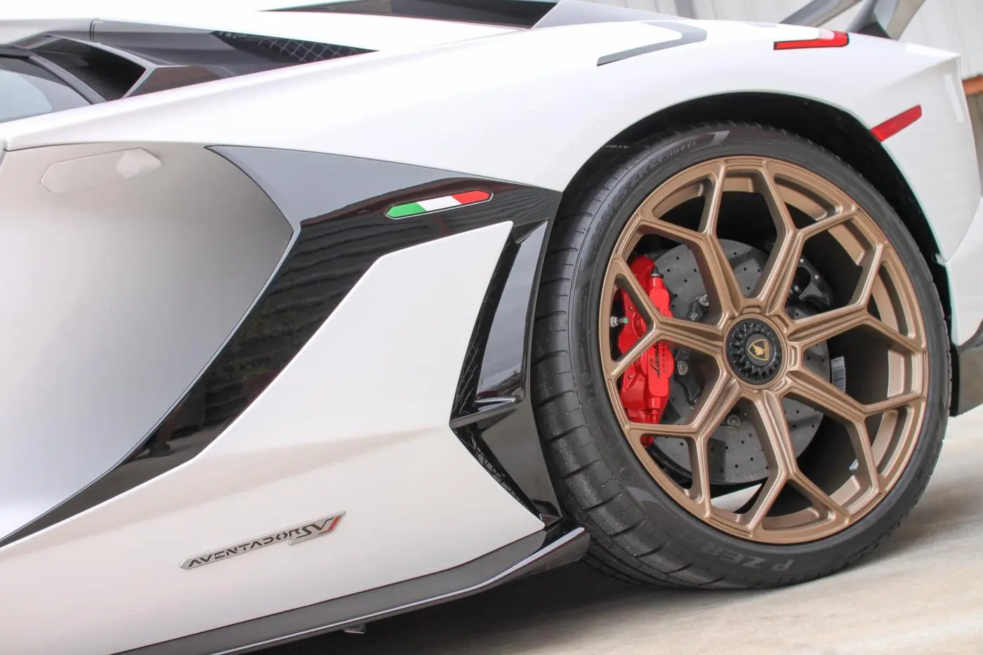 White Lamborghini Aventador SVJ detailed by Derrick's Details in Austin, photo 3 of 16