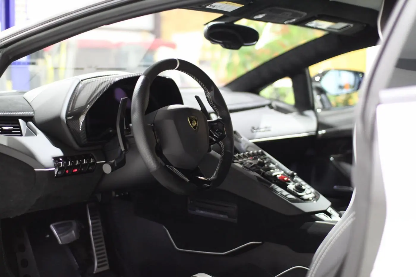 White Lamborghini Aventador SVJ detailed by Derrick's Details in Austin, photo 4 of 16