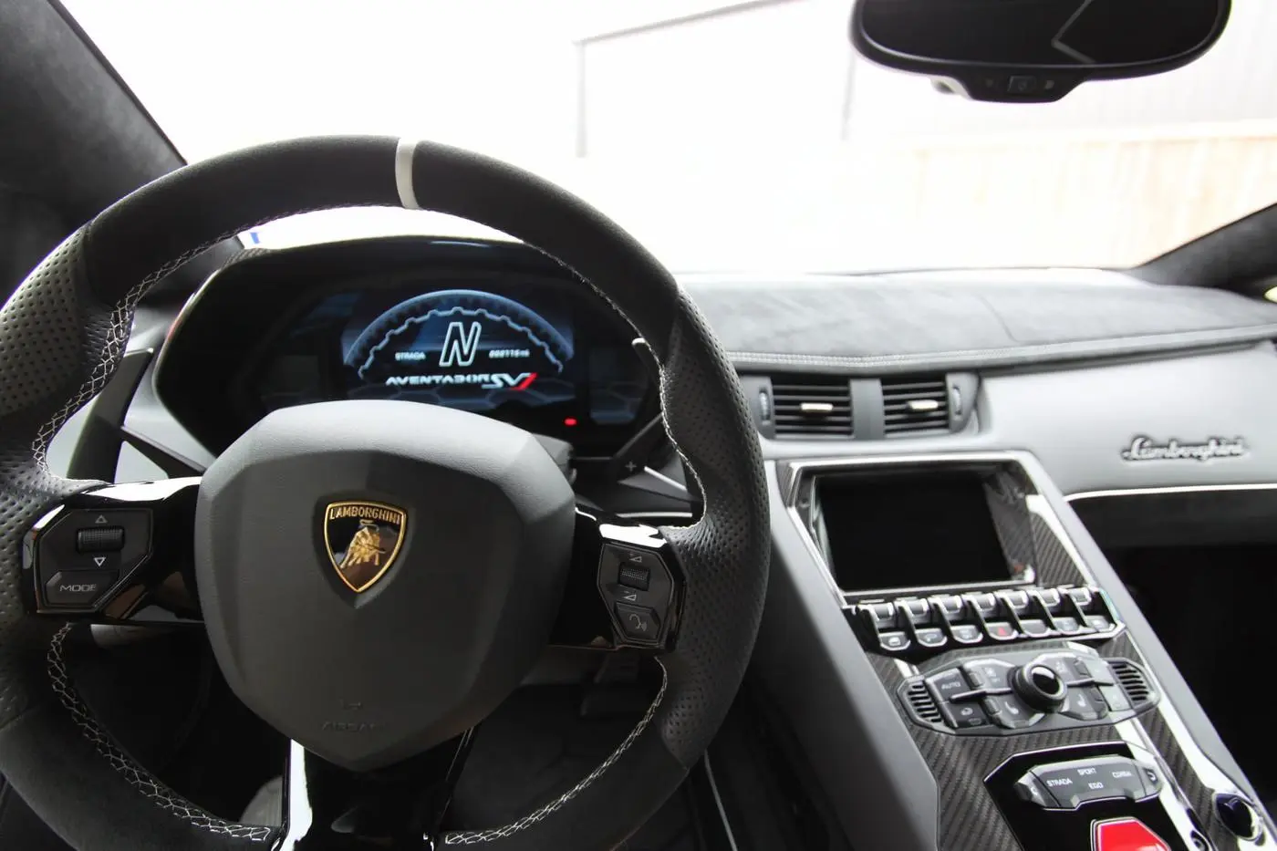White Lamborghini Aventador SVJ detailed by Derrick's Details in Austin, photo 13 of 16