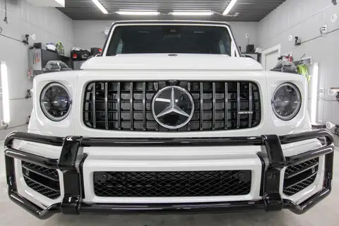 White Mercedes-AMG G 63 detailed by Derrick's Details