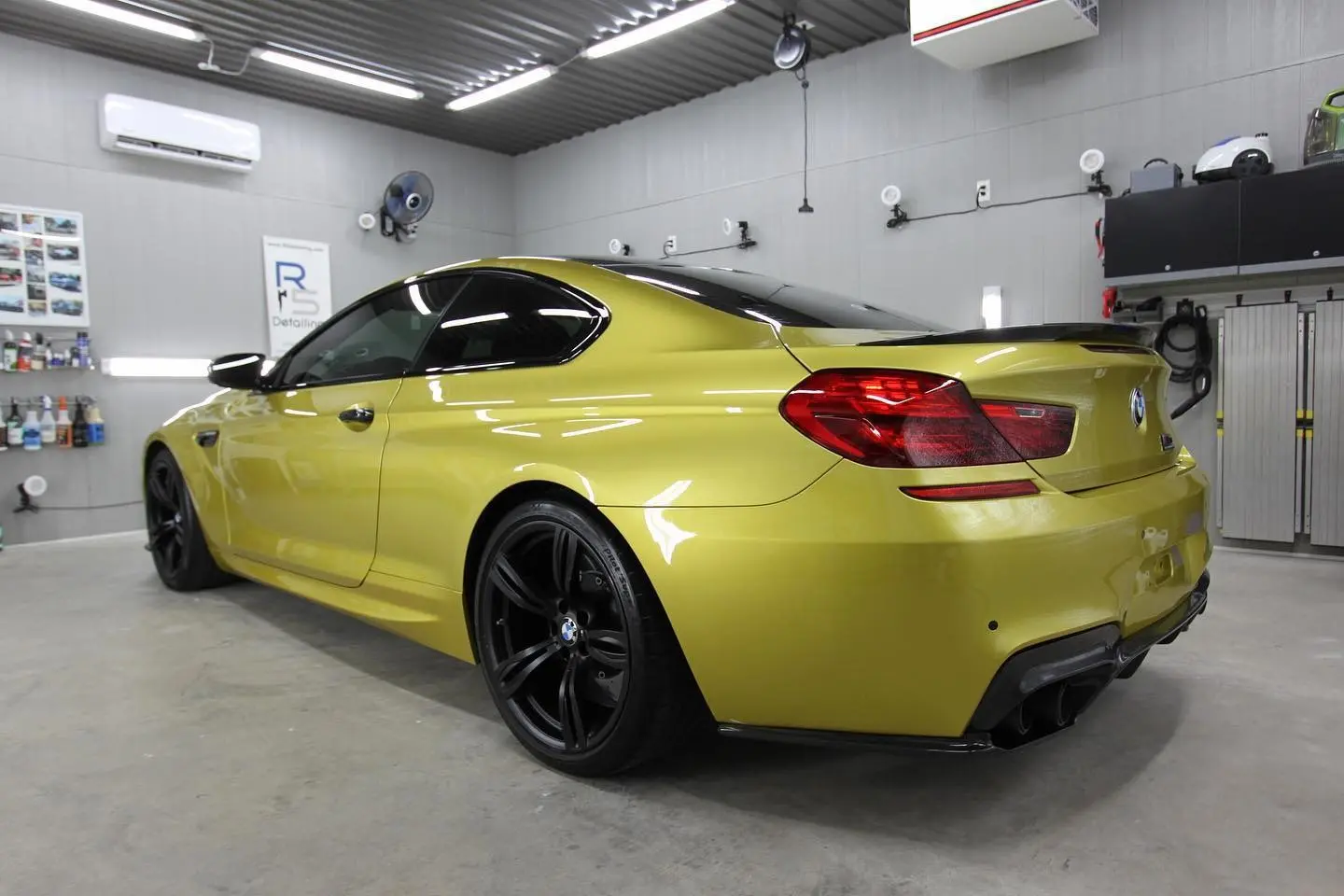 Yellow BMW M6 detailed by Derrick's Details in Austin, photo 2 of 5