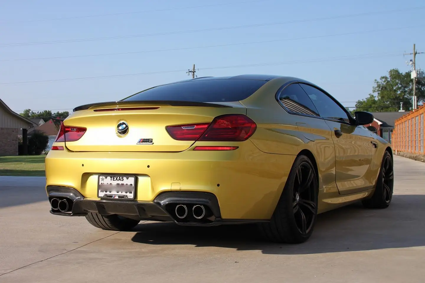 Yellow BMW M6 detailed by Derrick's Details in Austin, photo 5 of 5