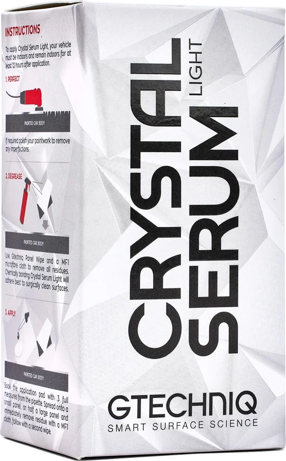 Gtechniq Crystal Serum Light retail box
